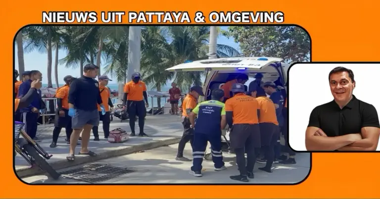 Strandwacht reanimeert een Nederlandse toeriste in Pattaya