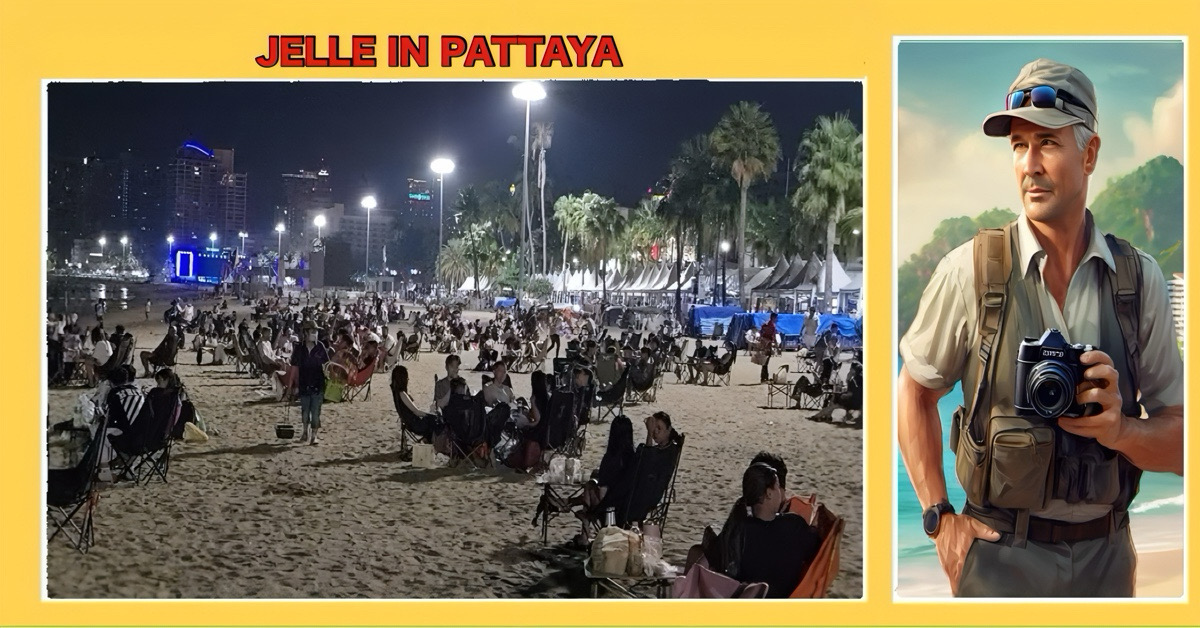 Shock op het strand van Pattaya, jongeren in de leeftijd van 10 tot 20 jaar feesten er tot in de late uurtjes stevig op los!