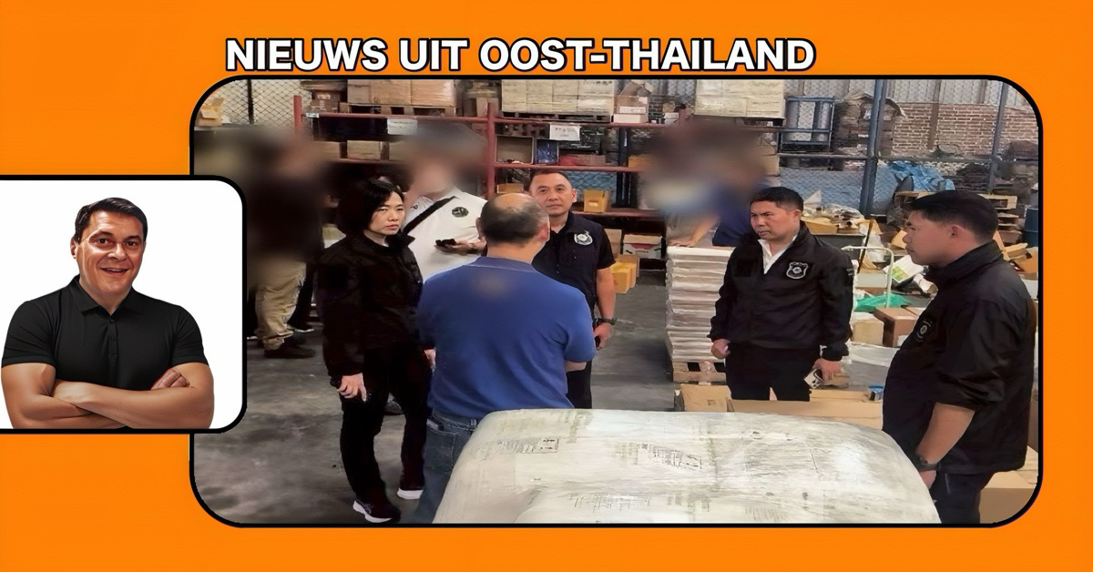 Het ONCB nam in Oost-Thailand een grote partij chemische stoffen voor drugsfabricage in beslag.
