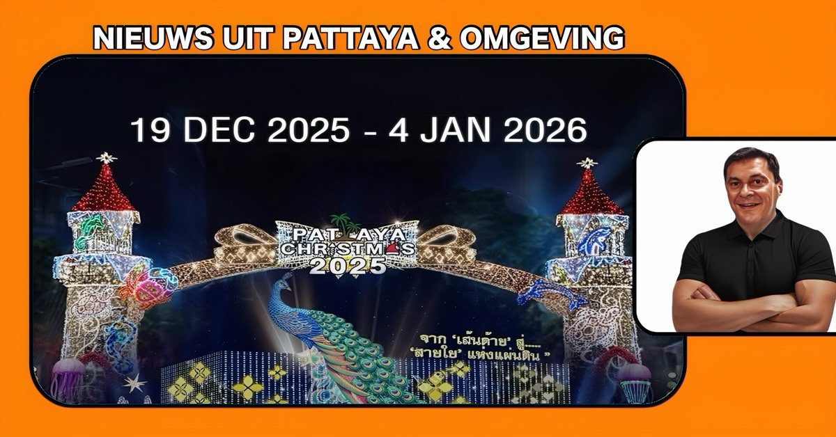 Pattaya straalt als nooit tevoren tijdens deze decembermaand te houden “Festival of Lights”