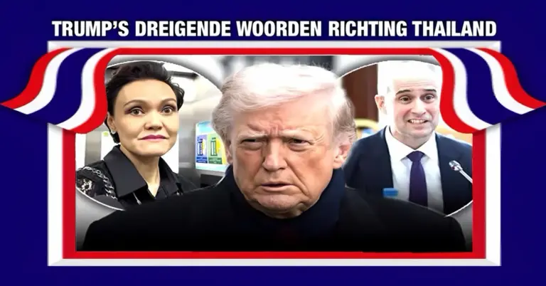 Grensconflict: Trump dreigt Thailand met strafheffingen  