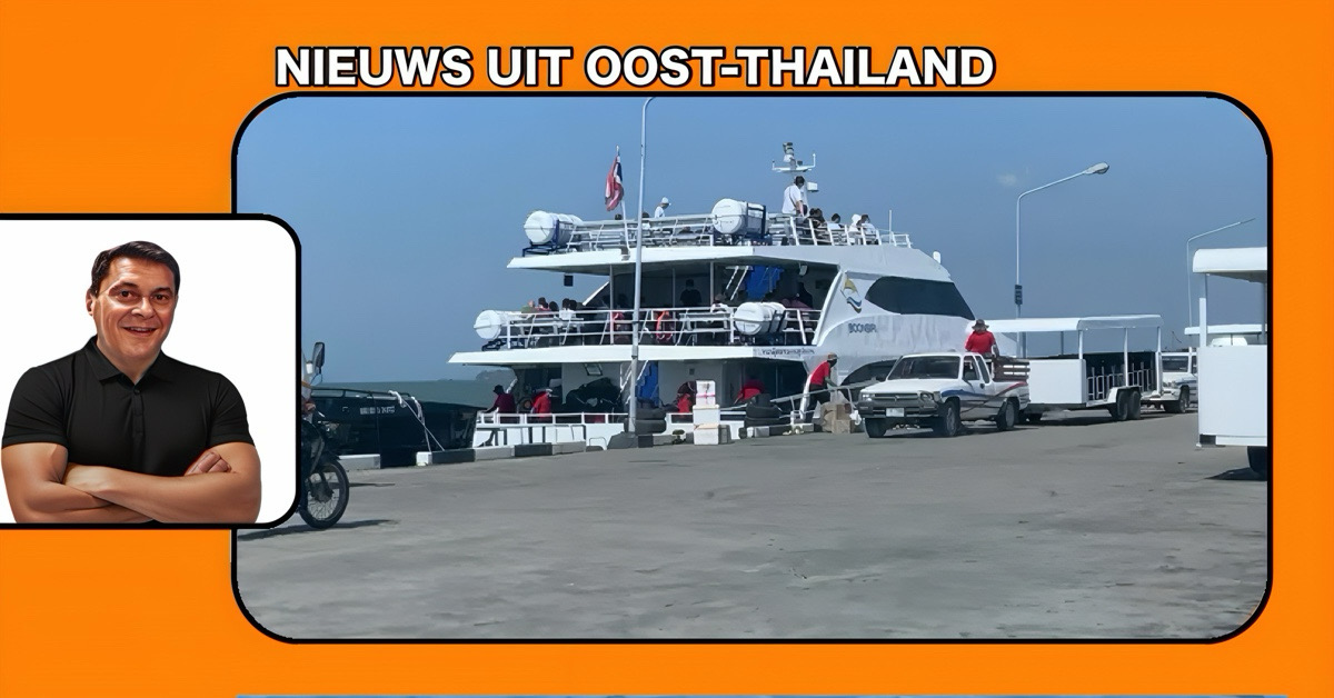 De veerboten naar Koh Chang, Koh Kood en Koh Mak in Oost-Thailand zijn propvol, geduld is een vereiste!