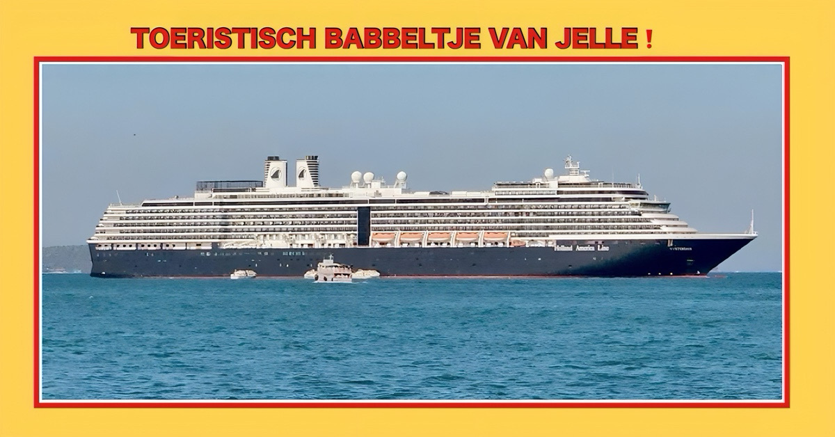 De Holland Amerika Lijn is met het cruiseschip Westerdam bij Pattaya voor anker gegaan