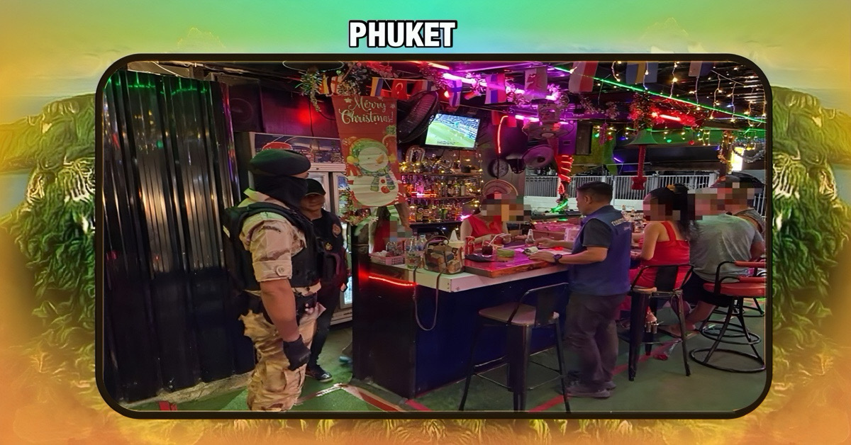 Gouverneur van Phuket sluit illegale bars en pakt op de bonnefooi geopende zaken aan!