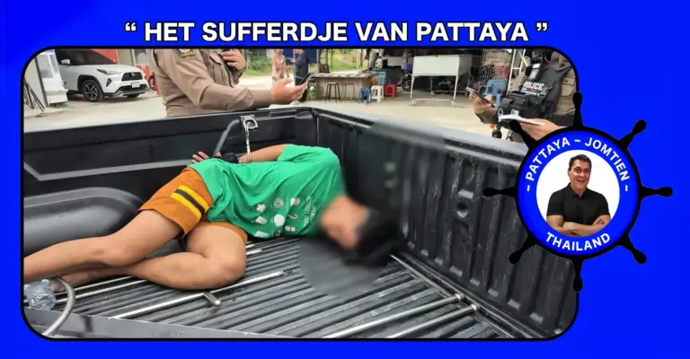 Jaloezie in liefdessfeer ontaardt op een markt in Pattaya in een bloedige steekpartij 