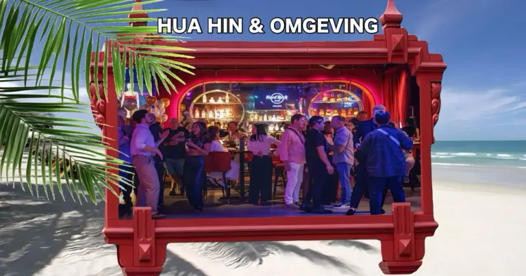 Goed nieuws: het Hard Rock Café heeft in Hua Hin zijn deuren geopend en is daarmee de vijfde vestiging in Thailand