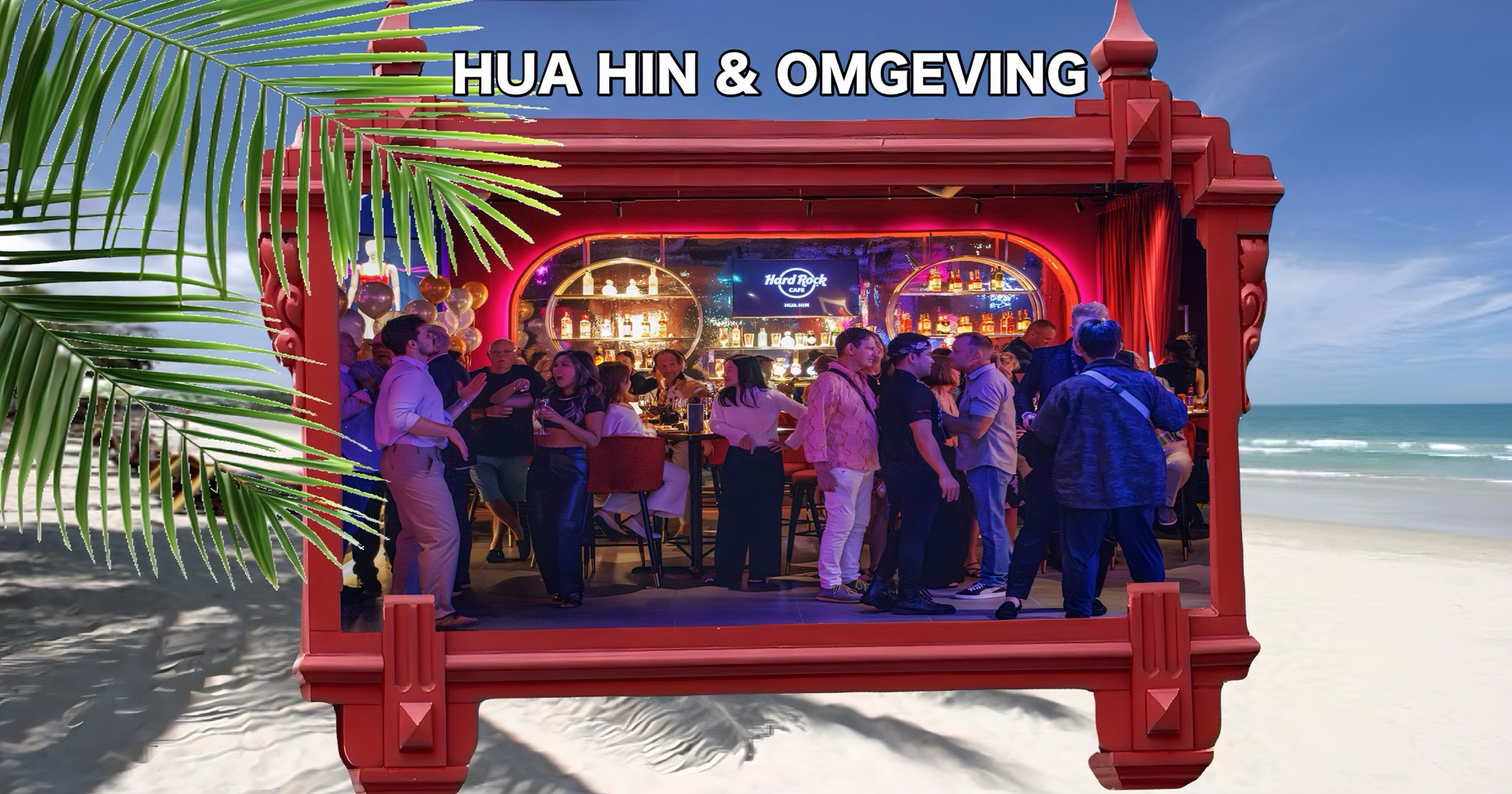 Goed nieuws: het Hard Rock Café heeft in Hua Hin zijn deuren geopend en is daarmee de vijfde vestiging in Thailand