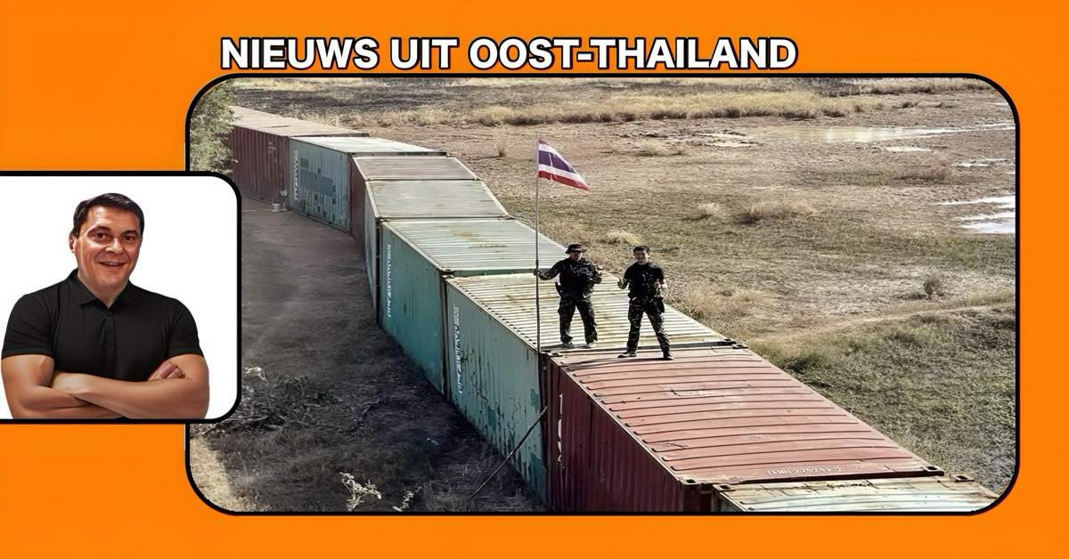 🎥 | Het Thaise leger brengt gemoedsrust onder de lokale bevolking in Oost-Thailand