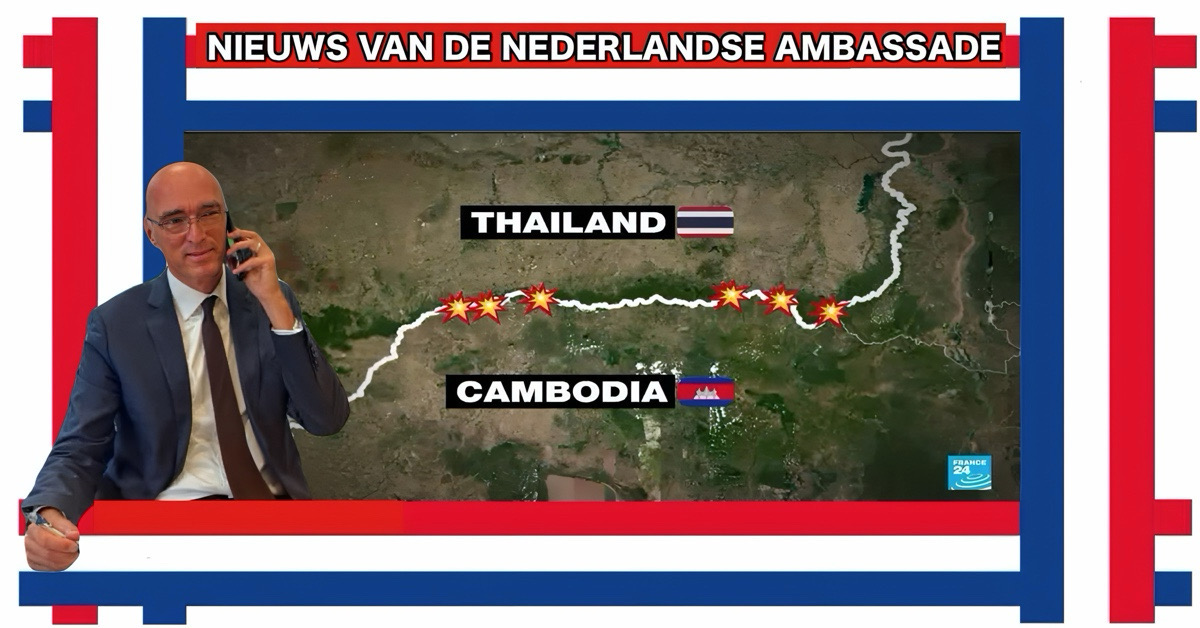 Ambassadeur Remco van Wijngaarden waarschuwt ons voor mogelijk gevaar, sla dit advies niet in de wind❗️