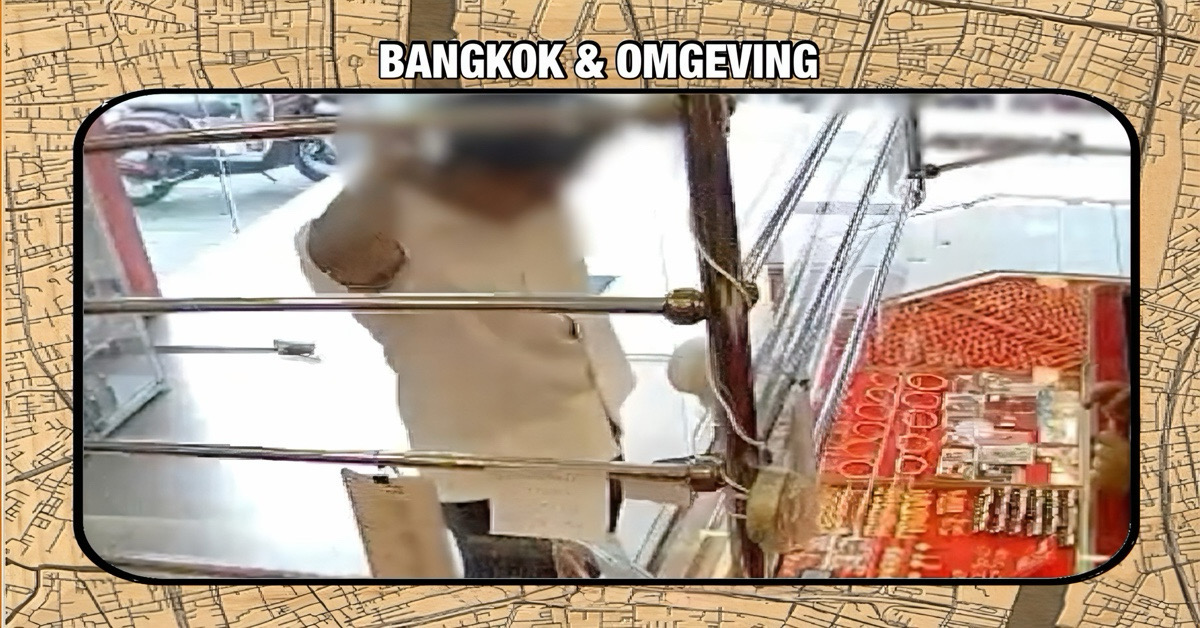 Man in Bangkok opgepakt voor misleiding van een pandjeshuis met nep-goudketting ter waarde van 520.000 baht