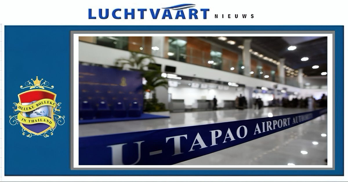 Thailand gaat volgende maand het MRO-contract voor U-Tapao Airport ondertekenen