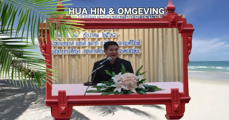 In Hua Hin heeft de jeugd de toekomst binnen het initiatief “Hua Hin Youth Blue Carbon Society”