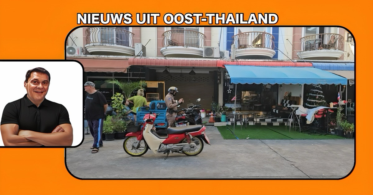 Een dronken Duitser zorgt voor flinke overlast in het vissersplaatsje Sattahip, gelegen in Oost-Thailand