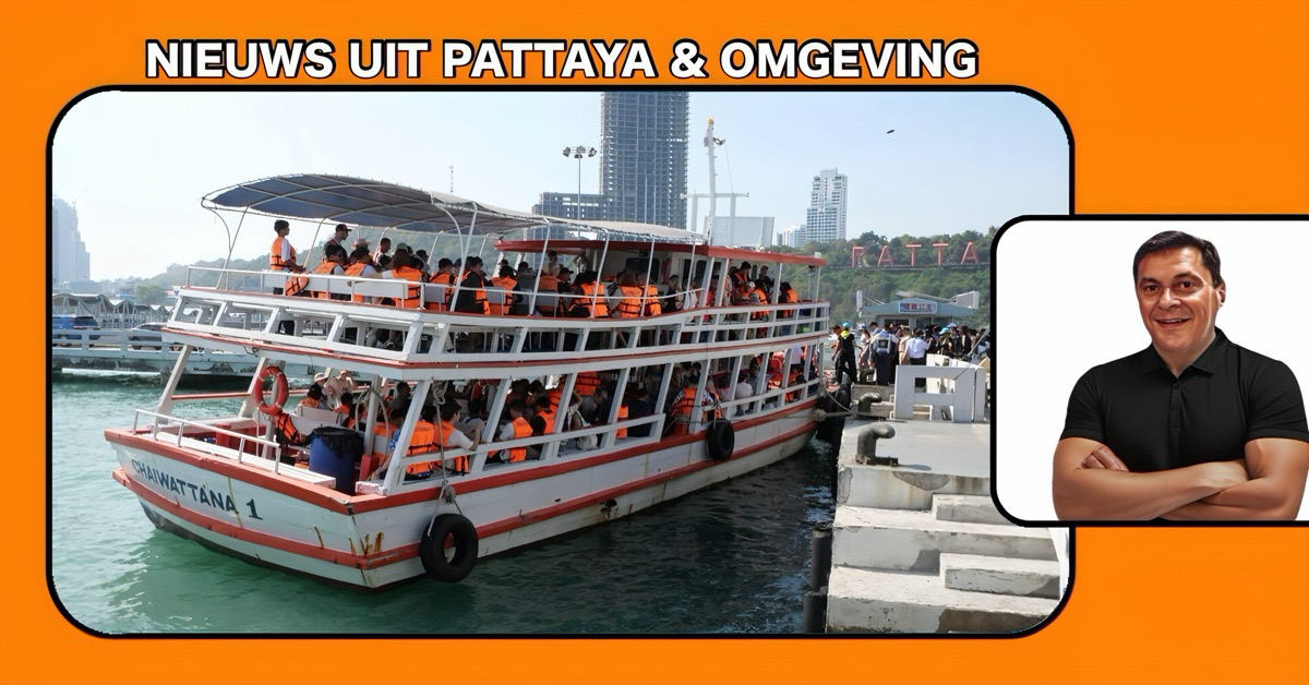 Het is berendruk met toeristen die de oversteek naar Koh Larn maken terwijl Pattaya zich voorbereidt op het nieuwe jaar