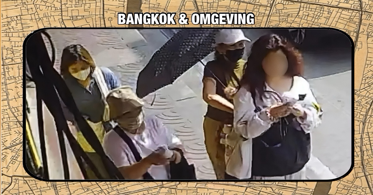 Toeristen in Bangkok vormen gewilde prooien voor zakkenrollerbendes