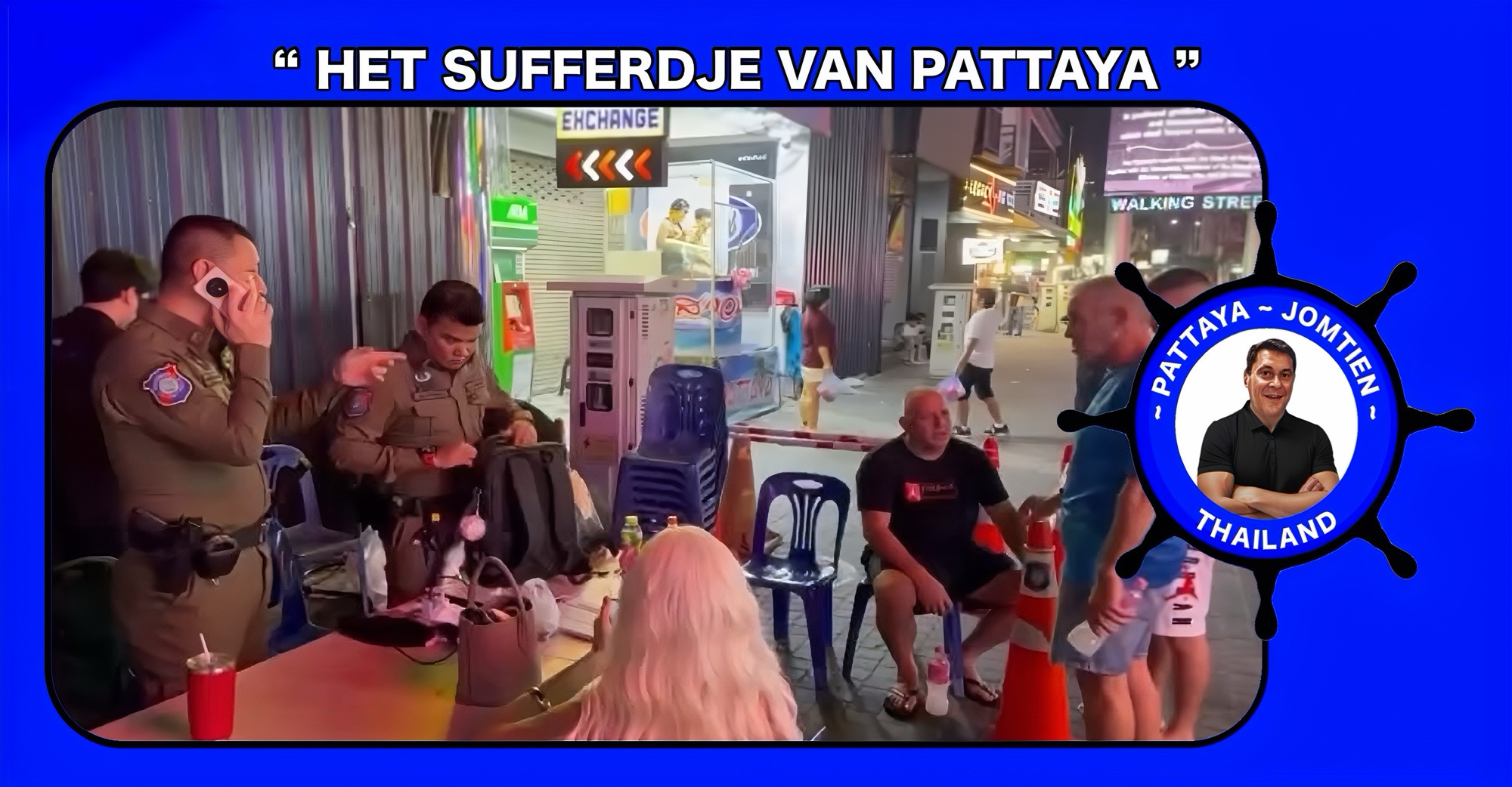 De toeristenpolitie van Pattaya arresteerde twee zakkenrollers die midden in de nacht Israëlische toeristen beroofden.