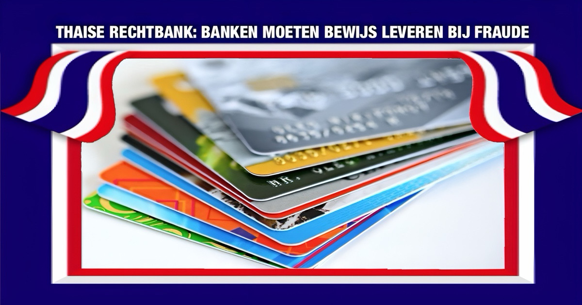 Thaise rechtbank beslist dat banken bewijs moeten leveren bij creditcardfraude