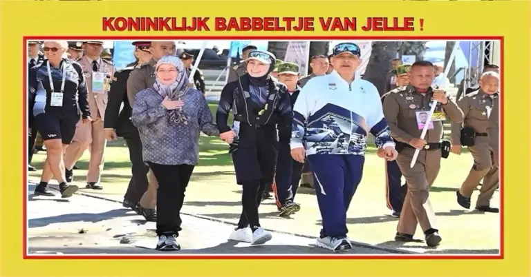 Koning en Koningin van Thailand kwamen naar Pattaya om de zeilfinale van de SEA Games bij te wonen