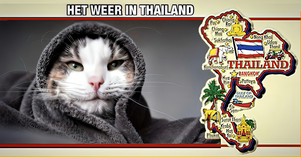 Brrrrrr, eindejaarskou in Thailand