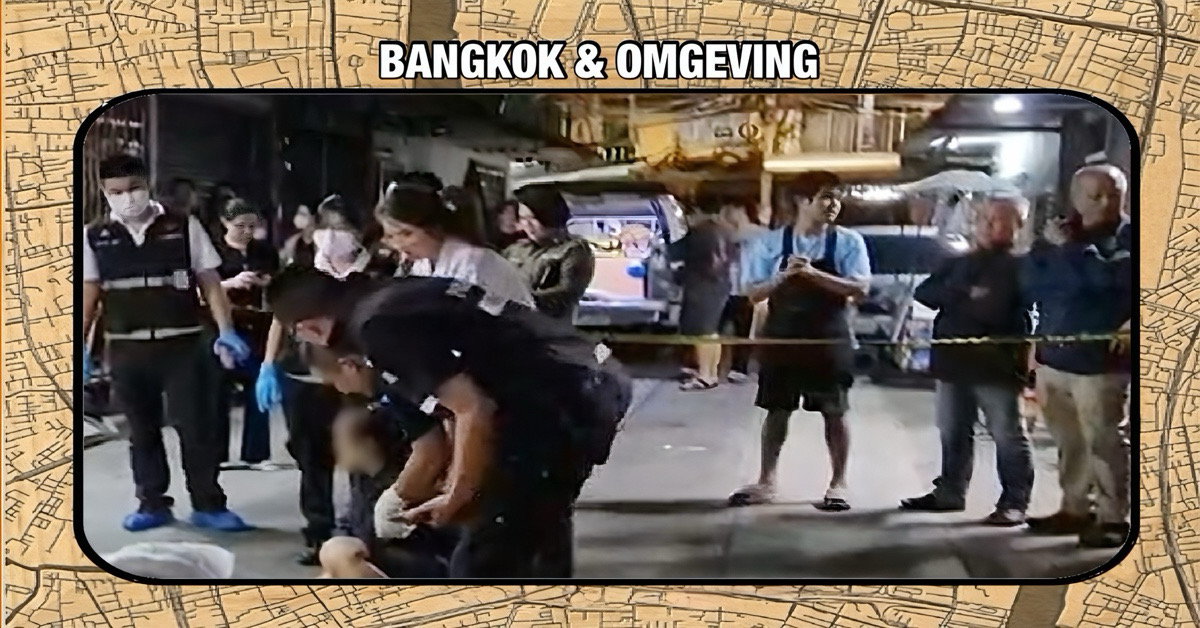 Politieagent in de hoofdstad van Thailand verliest het leven na een tragische val van de derde verdiende 