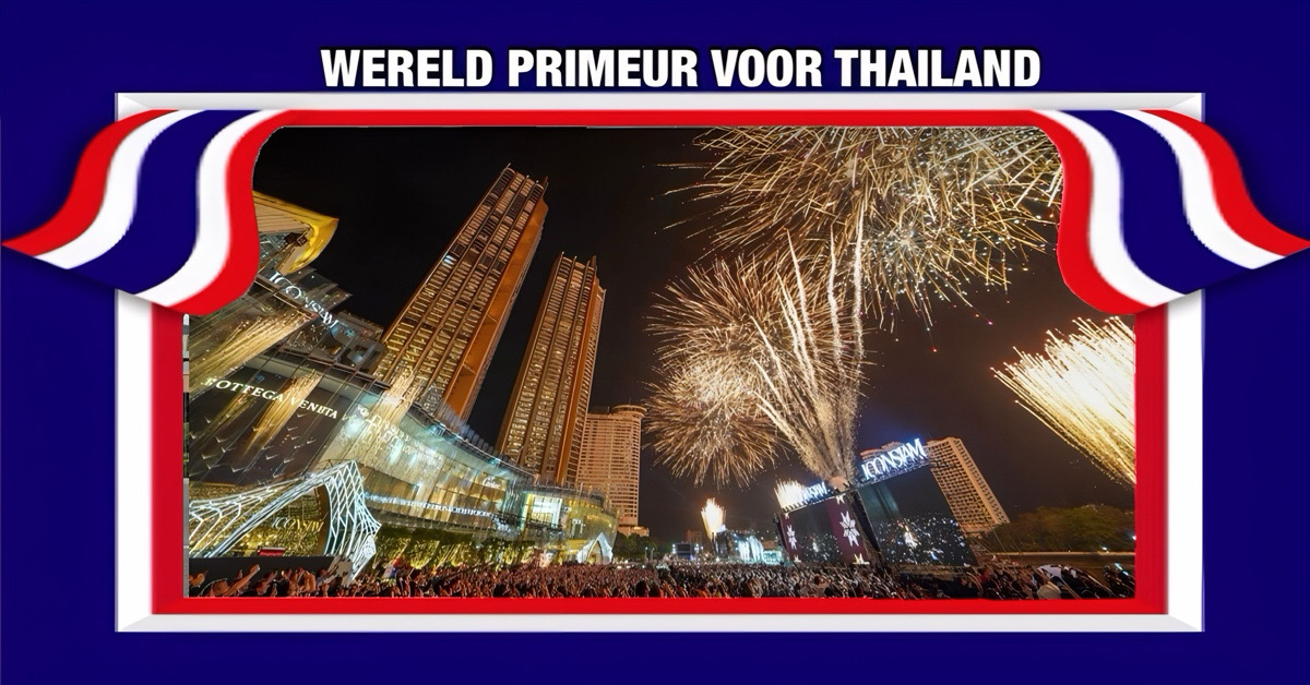 Wereldpodium voor Bangkok, CNN zendt aftelling vanuit Thailand live uit