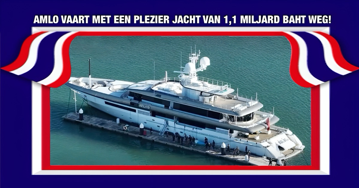 AMLO Thailand legt luxe plezierjacht van 1,1 miljard baht aan de ketting, dat onder de Kaaimanse vlag vaart en verbonden zou zijn aan transnationale oplichterij