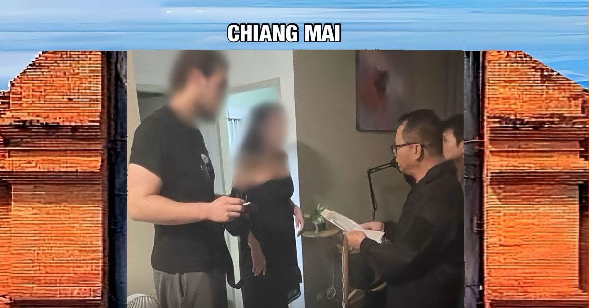 Twee Duitse vandalen in Thailand aangehouden voor het vernielen van een hotelkamer in Chiang Mai