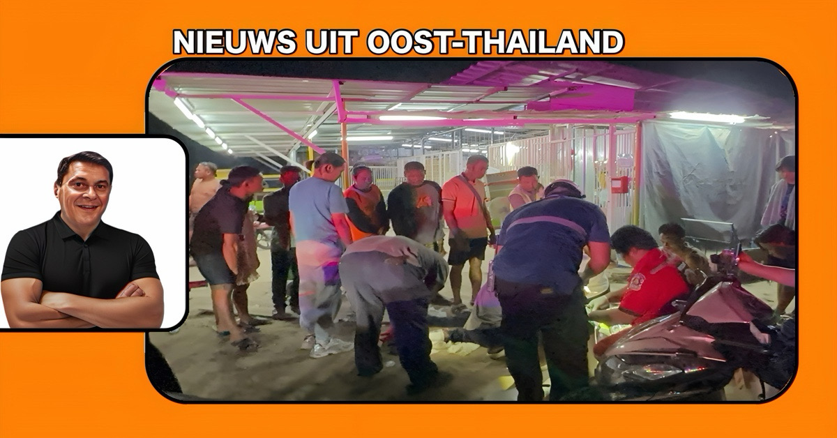 Oplopende ruzie over eten tussen Myanmarese werknemers eindigt in Chonburi in een dodelijke steekpartij