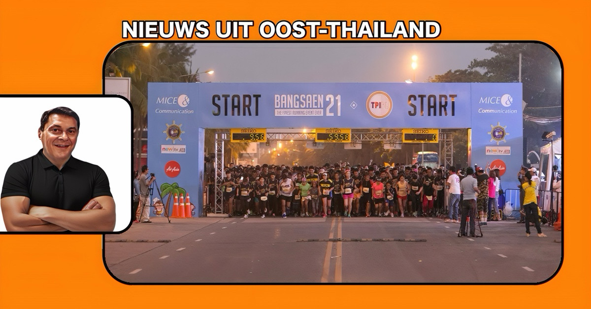 🎥 | De halve Bangsaen21 marathon gaat vandaag van start, dit event is een aanwinst voor Thailand.