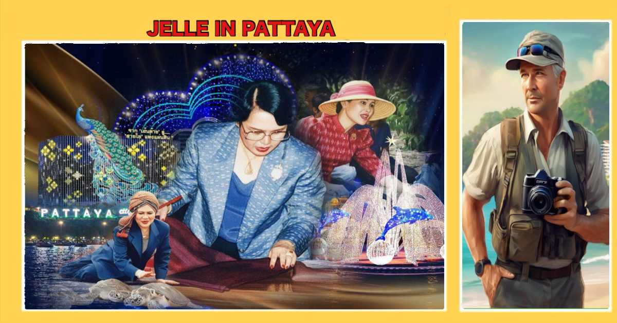 Pattaya verandert deze feestdagen in een fonkelende droomwereld.