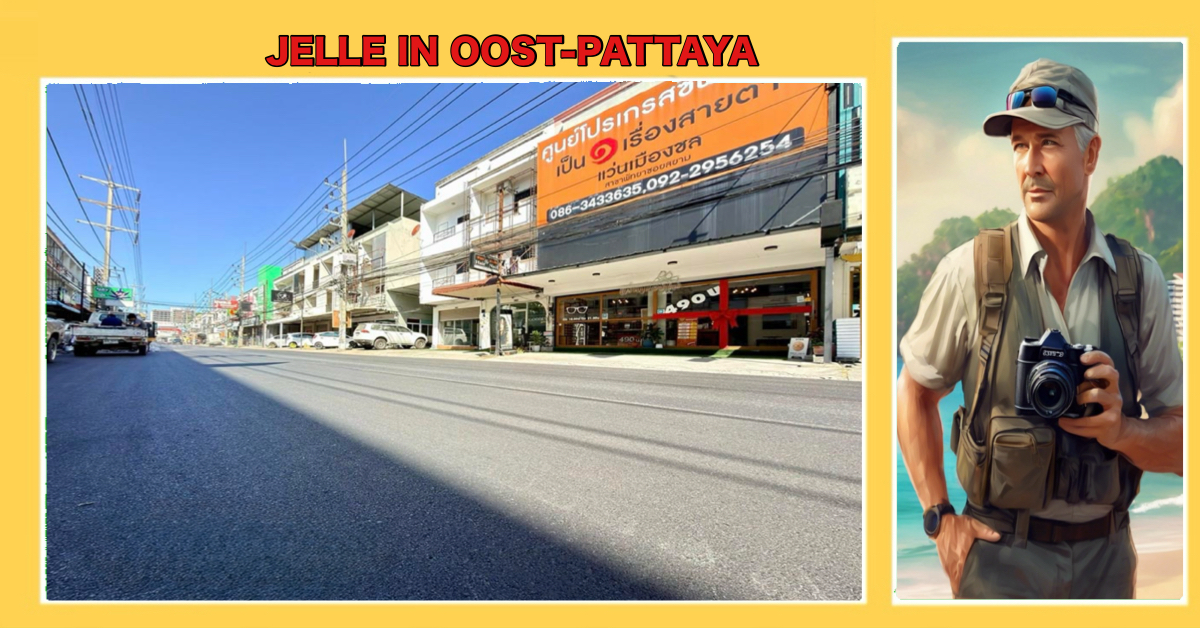 De herasfaltering van Pattaya’s Soi Siam Country Club Road nadert voltooiing met de laatste aanpassingen van de putdeksels