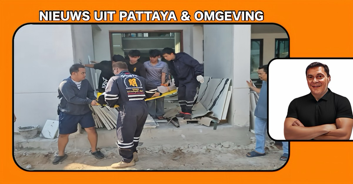 🎥 | Liftkabel in Pattaya knapt, liftcabine met bouwvakker stort drie etages naar beneden
