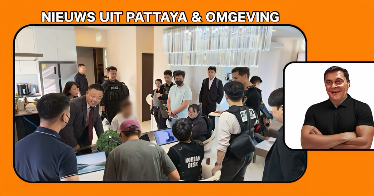 Internationale oplichters-netwerk opgerold, waarbij twee Chinese verdachten in Pattaya zijn gearresteerd
