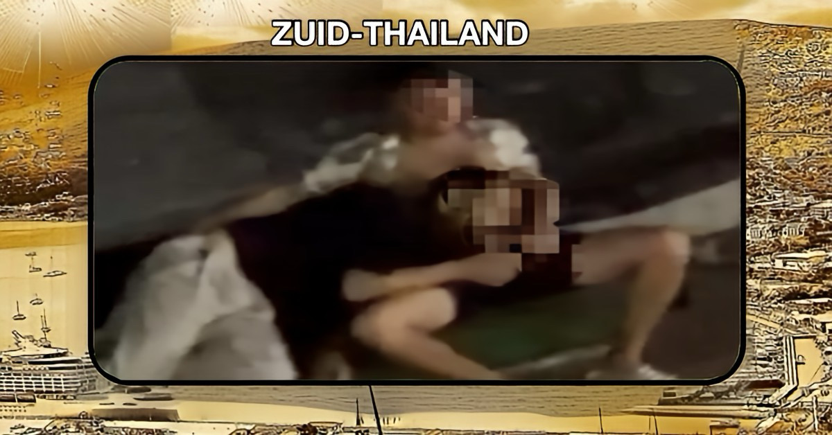 🎥 | Twee Arabieren in Zuid-Thailand gingen bij gebrek aan een shisha, aan elkaars leuter zuigen, de bevolking reageert heftig