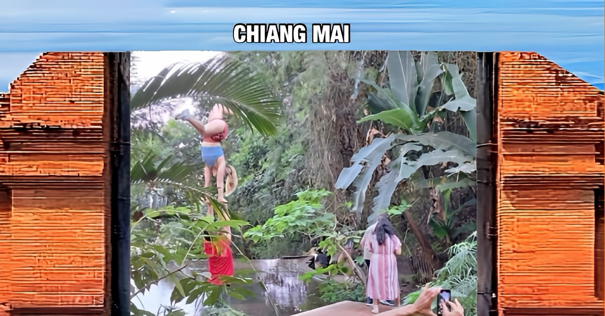 Een tempel in Noord-Thailand is van plan korte metten te maken met toeristen als zij zich niet weten te gedragen.