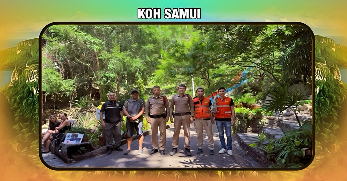 Franse toerist komt tragisch om het leven na val bij waterval op Koh Samui