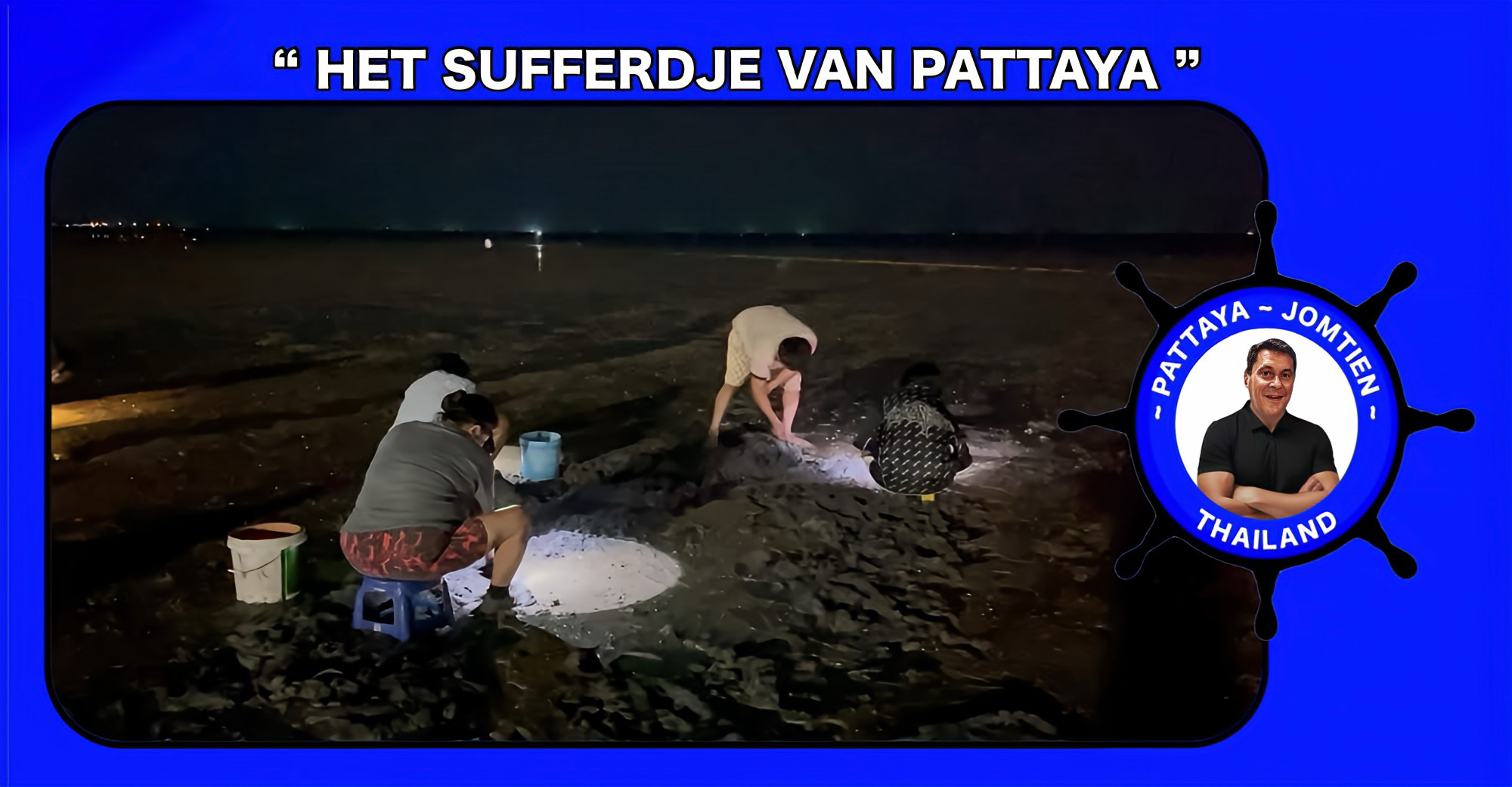 Vandaag was het een feestje in Pattaya, waar velen als een schatzoekers op jacht ging naar Thaise zeevruchten!