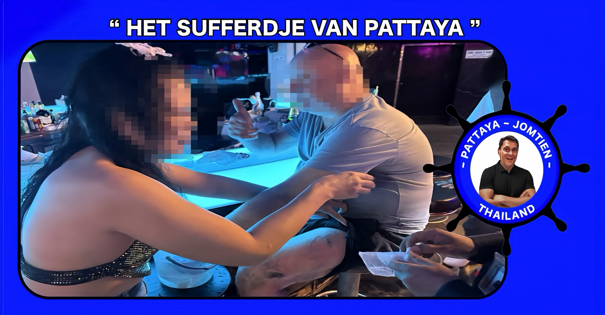 Exploderende powerbank veroorzaakt verwondingen bij een Belgische expat in de Walking Street van Pattaya