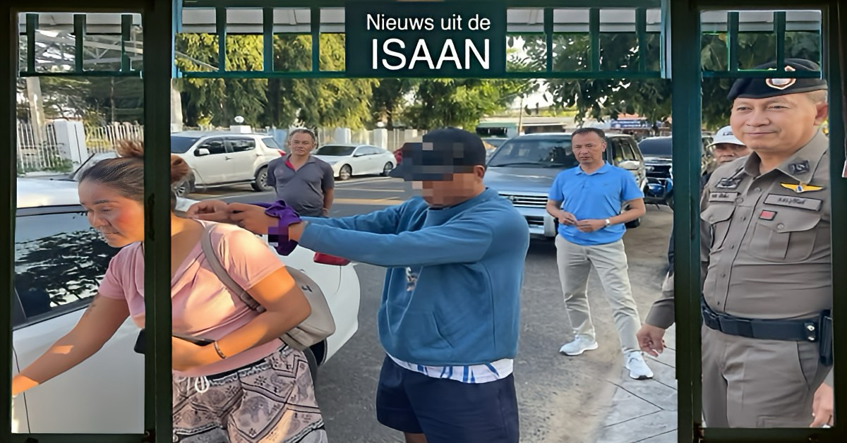 Politie in Noordoost-Thailand maakt korte metten met een kettingdief