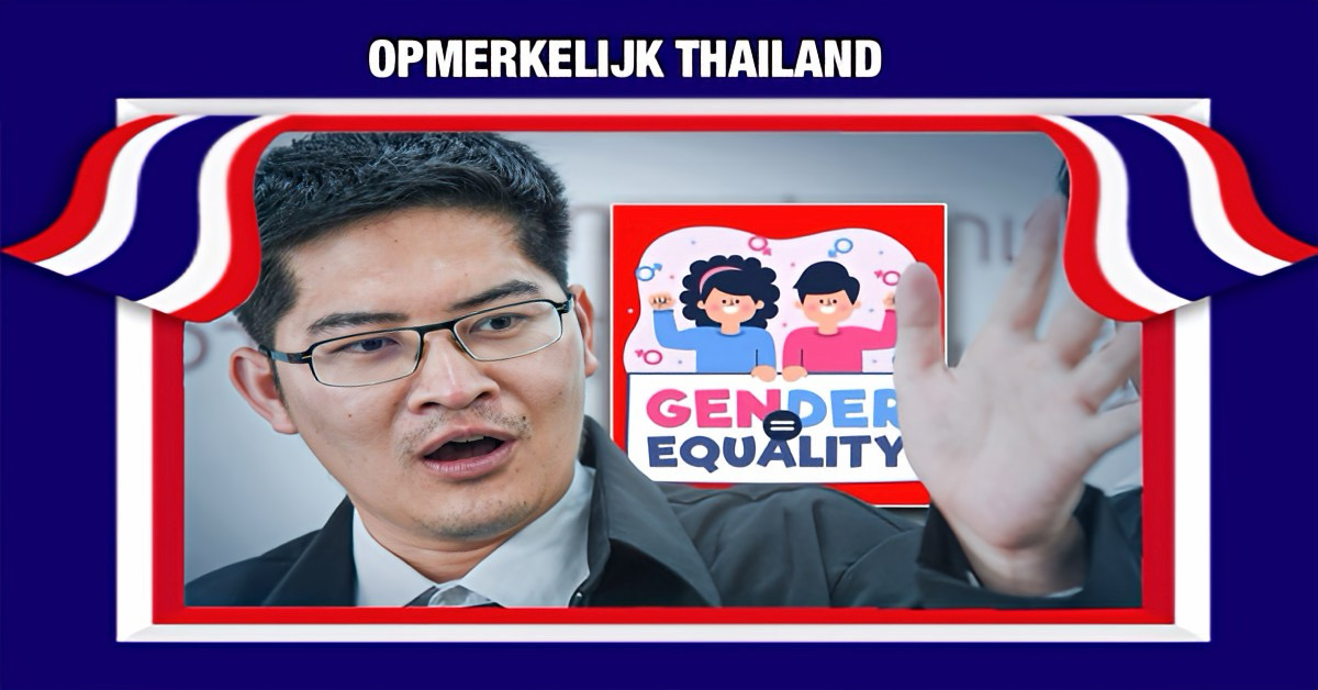 Politicus met ambitie voor het premierschap in Thailand stelt een variant op veelwijverij voor