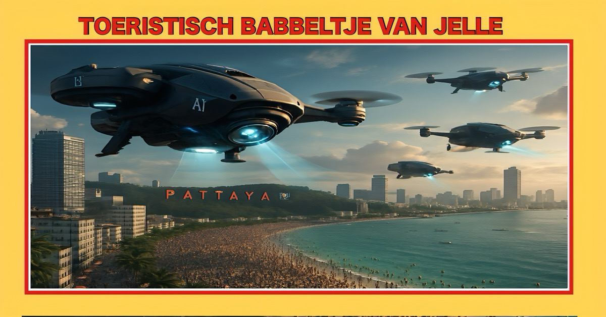 De ‘Hermandad’ van Pattaya zet zich in voor de veiligheid met heuse professionele drones.