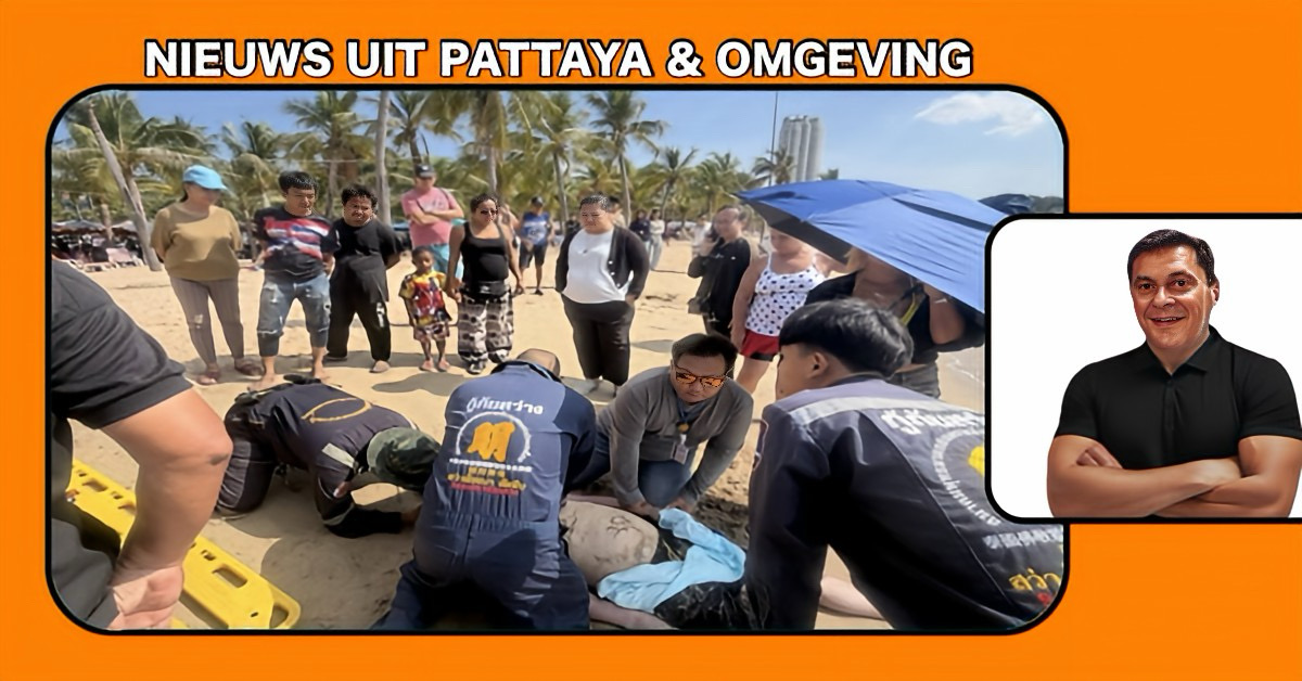 Zweedse toerist verdrinkt in de Golf van Thailand nabij het Ban Amphur-strand in Na-JOMTIEN