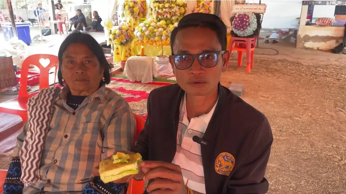 71-jarige man in Noordoost-Thailand verslikt zich in een stukje cake en komt te overlijden