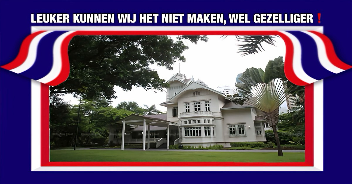 LGBTIQ & filmavond in de tuin van de Nederlandse ambassade in Bangkok 