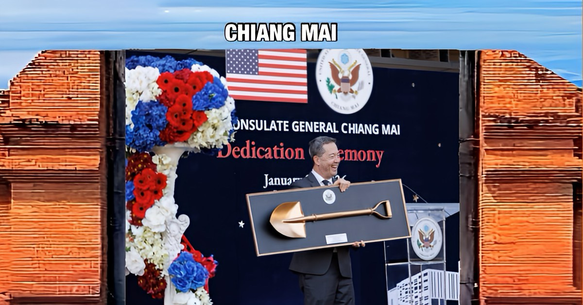 De Verenigde Staten hebben geruchten van tafel geveegd dat hun nieuwe consulaat in Chiang Mai stiekem een militaire basis zou zijn.
