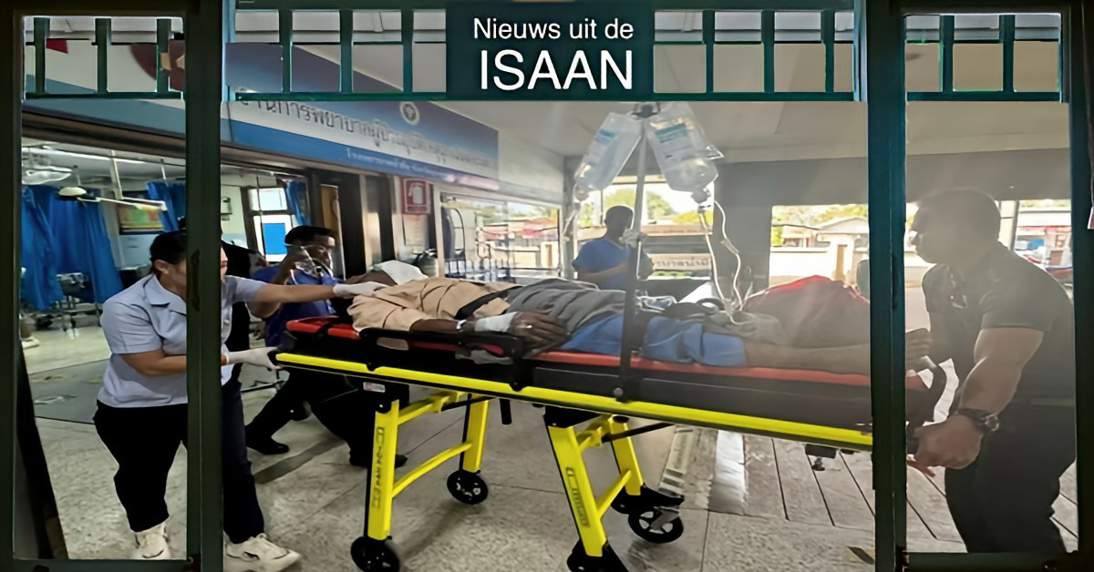 Incident aan de grens van Thailand en Cambodja, Thaise soldaten raakten gewond door explosie