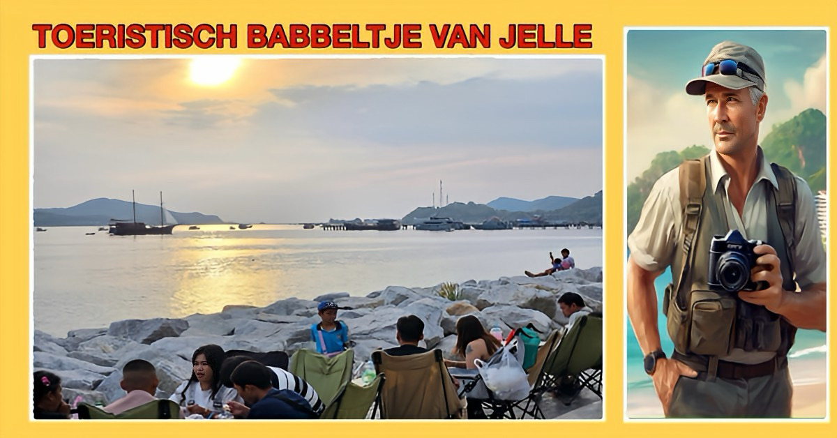 Ervaar het ultieme gevoel van gelukswaardigheid bij de zonsondergang in de omgeving van Pattaya