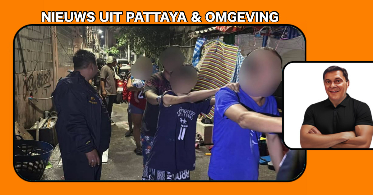 Politie valt drugshol in Pattaya binnen: 17 verdachten gearresteerd en methamfetamine geconfisqueerd