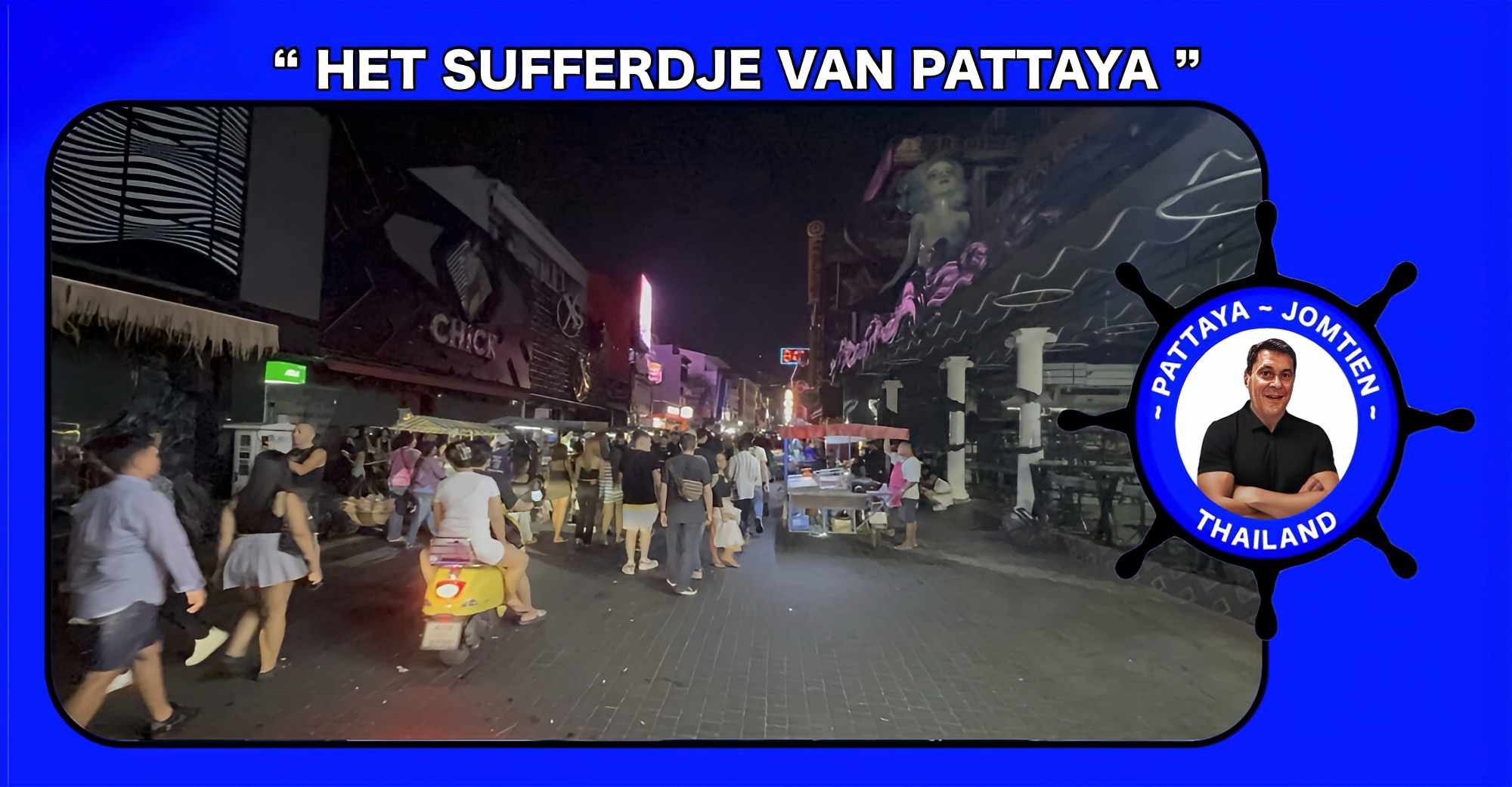 De strijd tegen illegale straatverkopers in Pattaya is hervat
