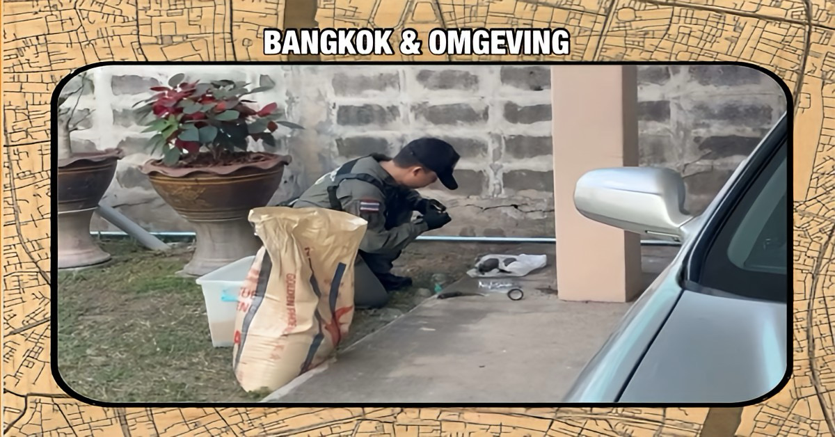 🎥 | Vrouw in Thailand vindt tijdens het opknappen van haar huis onder een bed een explosief verrassingspakketje